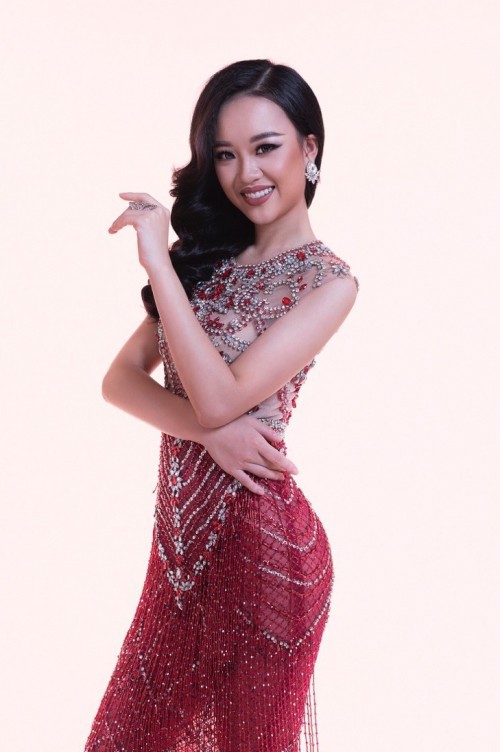  ‘Tôi không thua kém Mỹ Linh, Angela Phương Trinh’ - Người đẹp Tài năng HHHV đến Thường Châu cổ vũ Bùi Tiến Dũng  - Ảnh 8.