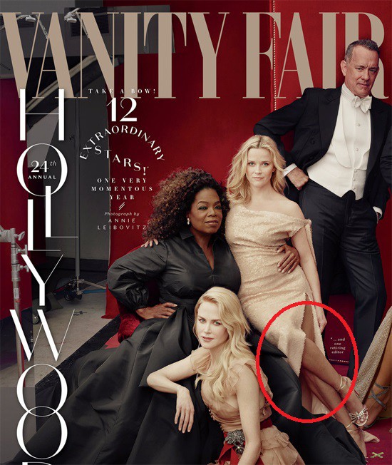 Bi hài chuyện Reese Witherspoon có 3 chân còn Oprah Winfrey mọc thêm tay trên bìa tạp chí - Ảnh 1.