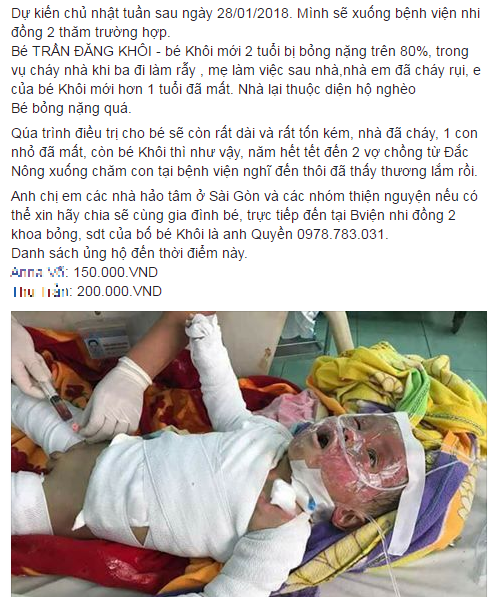 Nỗi đau tột cùng của vợ chồng trẻ bị lửa thiêu rụi nhà cửa: Con gái tử vong, con trai bỏng nặng - Ảnh 1.