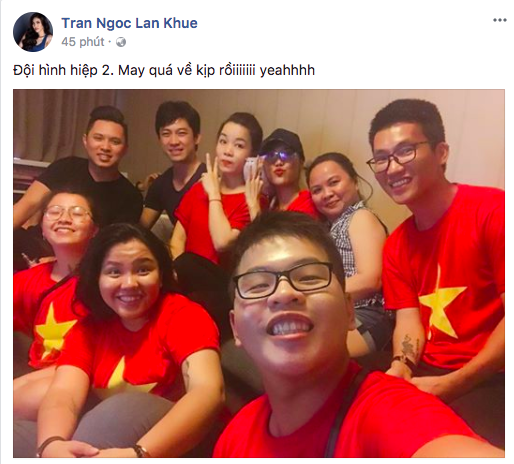 Lan Khuê oà khóc khi nghe tin Quang Hải ghi bàn thắng gỡ hoà cho đội tuyển U23 Việt Nam - Ảnh 3.