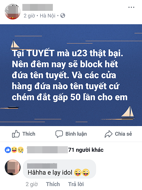 Sau trận chung kết U23, cả thế giới gọi tên Dũng, Hải trìu mến bao nhiêu thì Tuyết bị giận hờn phẫn nộ bấy nhiêu - Ảnh 9.