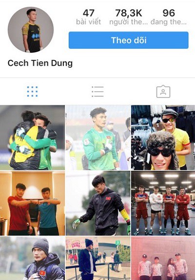Sau loạt ồn ào, thủ môn Bùi Tiến Dũng đã bỏ theo dõi siêu mẫu Minh Tú trên Instagram  - Ảnh 1.