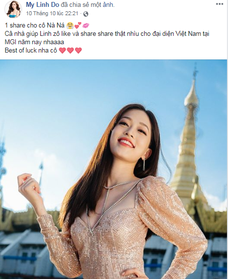 Được đàn chị Đỗ Mỹ Linh ủng hộ nhiệt tình, Á hậu Phương Nga đạt thành tích ấn tượng khiến fan Việt tự hào  - Ảnh 2.