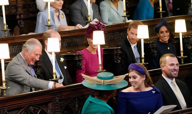 “Cuộc đụng độ” được mong chờ nhất trong đám cưới của Công chúa Eugenie đã diễn ra với cái liếc nhìn lịch sử - Ảnh 5.