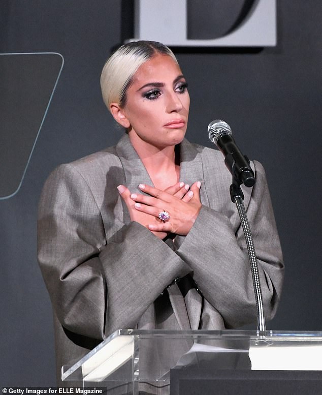 Lady Gaga burst into tears when sharing about her dark past with depression and sexual abuse - Photo 3.