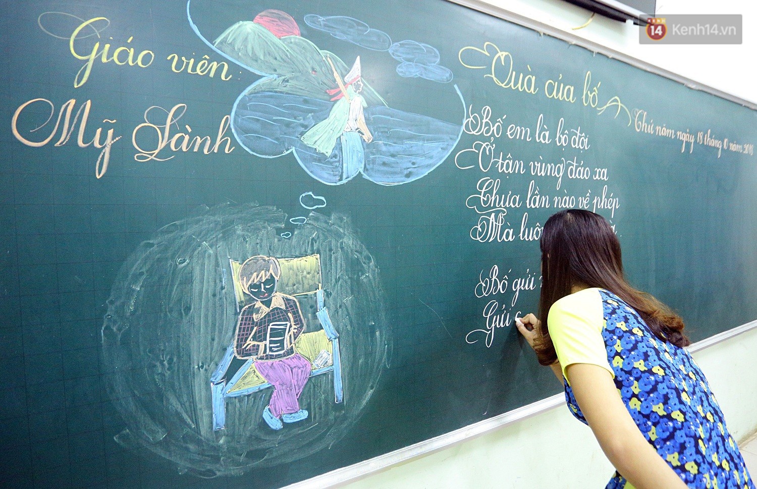 Gặp 18 cô giáo Quảng Trị viết chữ đẹp như vẽ tranh vừa gây sốt MXH ...