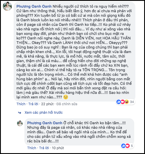 Tự tin thả dáng sau thẩm mỹ, Quỳnh búp bê Phương Oanh thẳng thừng nói người khác kém duyên chỉ vì một dòng bình luận - Ảnh 4. Tự tin thả dáng sau thẩm mỹ, Quỳnh búp bê Phương Oanh thẳng thừng nói người khác kém duyên chỉ vì một dòng bình luận - Ảnh 4.