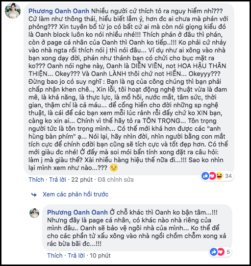 Tự tin thả dáng sau thẩm mỹ, Quỳnh búp bê Phương Oanh thẳng thừng nói người khác kém duyên chỉ vì một dòng bình luận - Ảnh 4.