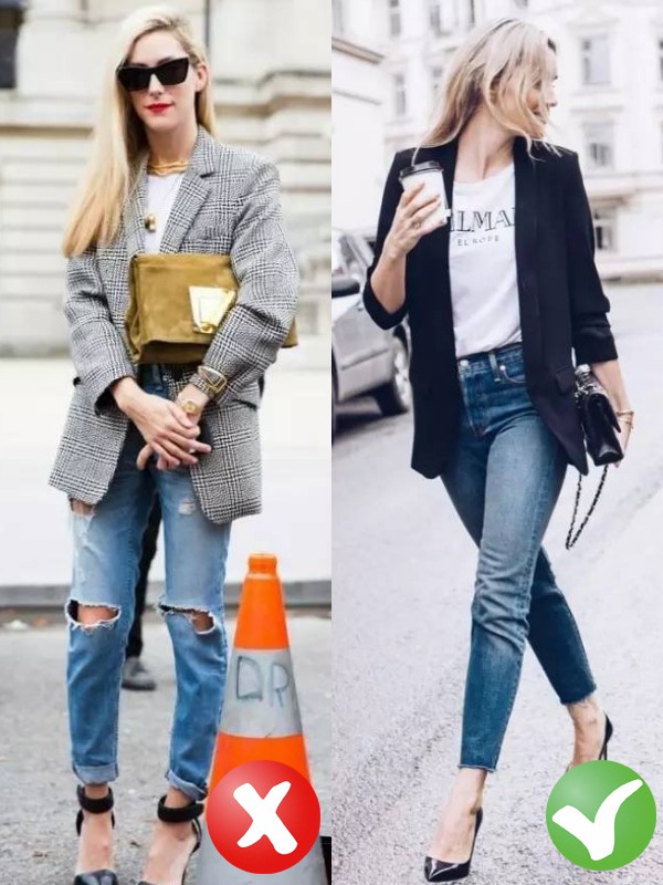 Jeans + blazer: Có 3 tips để giúp bạn trông thanh lịch hơn khi mặc bộ đôi này  - Ảnh 3.