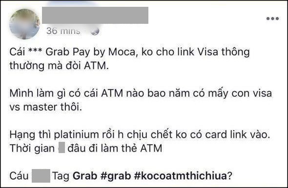 Grab lên tiếng xin lỗi vì làm khách hàng giận dữ vụ Visa và Master Card vô dụng đối với ví GrabPay by Moca - Ảnh 1.