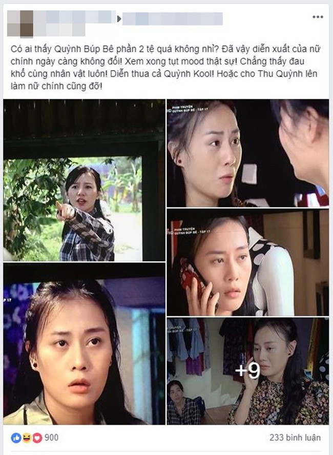 Khán giả bất mãn vì Quỳnh Búp Bê không được như kỳ vọng, chia sẻ của My sói lại khiến nhiều người chú ý - Ảnh 1. Khán giả bất mãn vì Quỳnh Búp Bê không được như kỳ vọng, chia sẻ của My sói lại khiến nhiều người chú ý - Ảnh 1.