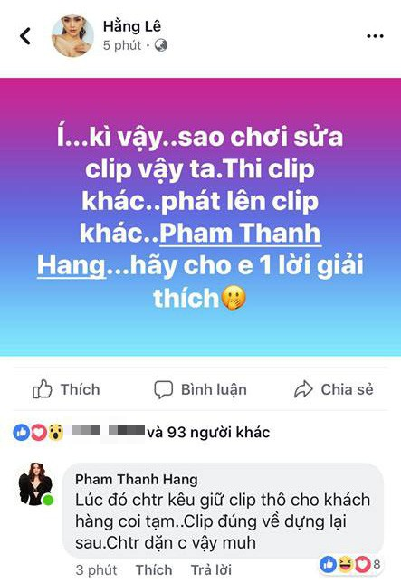 Võ Hoàng Yến - Minh Hằng tố The Face trộm long tráo phụng, thay clip tốt cho đội Thanh Hằng để tạo chiêu trò  - Ảnh 2.