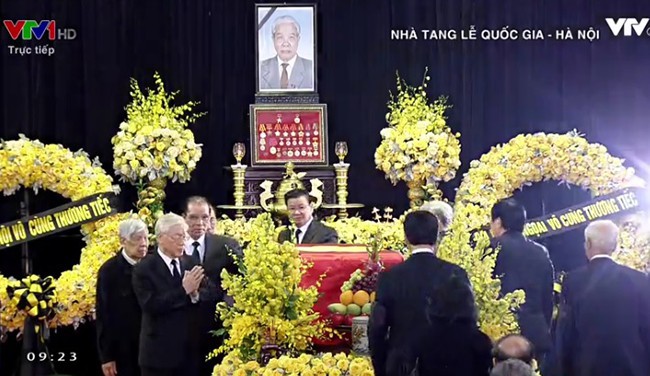 Cố Tổng bí thư Đỗ Mười trở về với đất mẹ quê hương - Ảnh 44. Cố Tổng bí thư Đỗ Mười trở về với đất mẹ quê hương - Ảnh 44.