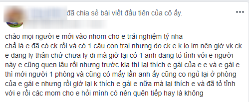 Cô gái từng một lần đò đăng đàn hỏi có nên yêu lại người đã từng yêu em gái mình, liền bị 500 chị em ném đá sấp mặt - Ảnh 1.