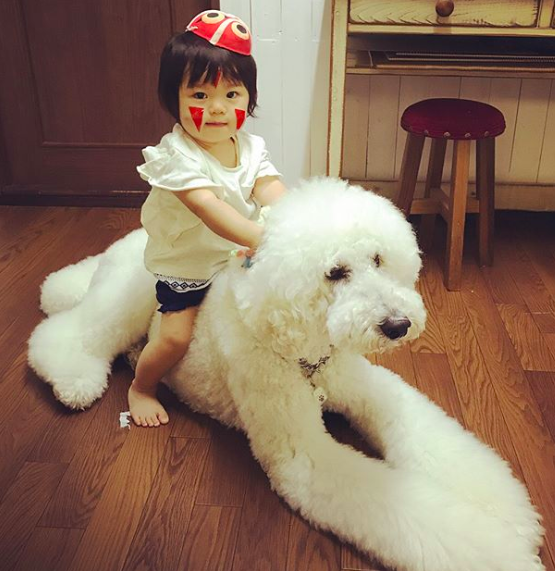 Em bé Nhật Bản nhỏ xíu bên chú Poodle to đùng là cặp đôi ngôi sao mới nổi trên Instagram - Ảnh 10.