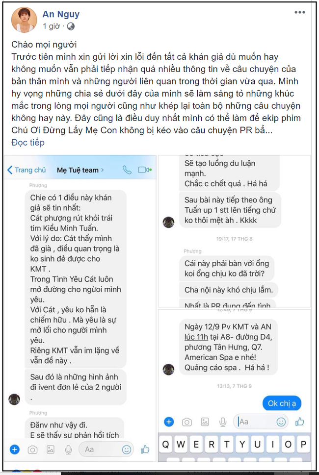 Facebook của Cát Phượng bị dân mạng tấn công sau khi An Nguy lên tiếng tố trùm cuối trong scandal tình ái - Ảnh 3.