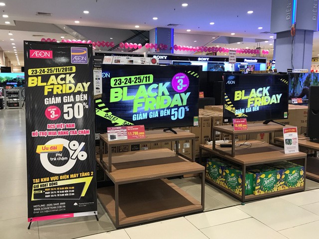 3 điểm bỏ lỡ sẽ tiếc tại AEON Black Friday 2018 - Ảnh 3.