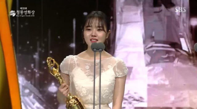 Ngọc nữ Han Ji Min ẵm trọn danh hiệu Ảnh Hậu tại Giải Rồng Xanh 2018 - Ảnh 4.