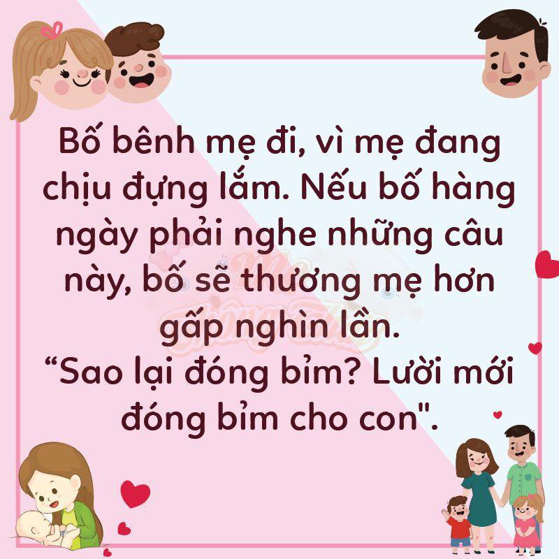 Bố b&ecirc;nh mẹ đi - bộ tranh chạm đến nỗi l&ograve;ng thầm k&iacute;n của c&aacute;c mẹ bỉm khi nu&ocirc;i con giữa bốn bề gươm đao - Ảnh 8.