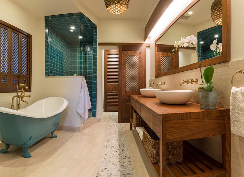 Những căn phòng tắm bằng gỗ khiến bạn chẳng thể nào làm ngơ