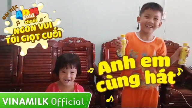 Giai điệu vui tươi của MV Sữa chuối tranh t&agrave;i mang lại Nụ cười cho trẻ em - Ảnh 1.
