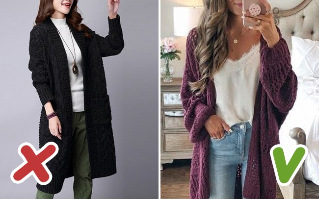 7 lỗi mặc cardigan tưởng đơn giản mà hầu hết các chị em đều hay mắc phải - Ảnh 2.