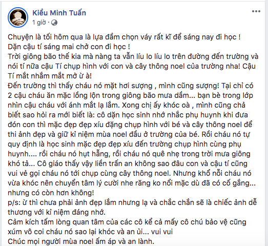 Sau scandal đầy bão tố với An Nguy - Cát Phượng, chia sẻ mới hài hước của Kiều Minh Tuấn thu hút sự chú ý - Ảnh 1.