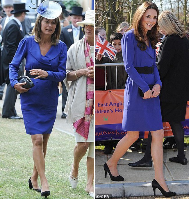 “Con nào mẹ nấy”: đến mẹ đẻ của Công nương Kate Middleton cũng mê mẩn style và diện y như con gái - Ảnh 6.