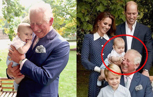 Thiệp mừng Giáng sinh nhà William - Kate gây sốt dư luận, em út Louis lớn bổng, anh cả George lần đầu mặc quần jeans - Ảnh 2.