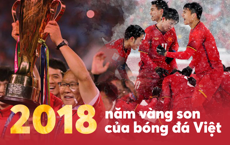 2018 - năm rực rỡ của những chiến binh sao vàng, hành trình từ tuyết Thường Châu đến chảo lửa Mỹ Đình - Ảnh 1.