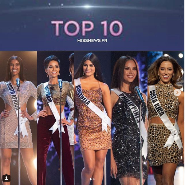 Trực tiếp chung kết Miss Universe 2018: HHen Niê làm nên kì tích chưa từng có, một vị trí trong Top 10 - Ảnh 2.