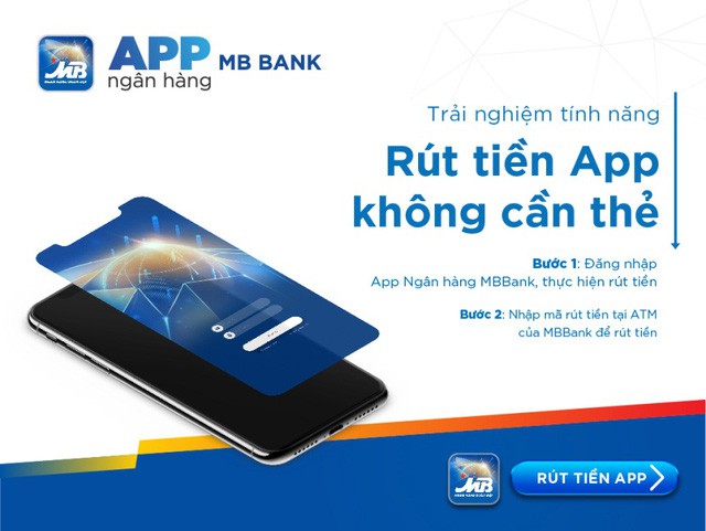 Rút tiền không cần thẻ với app ngân hàng MBBank - Ảnh 2.