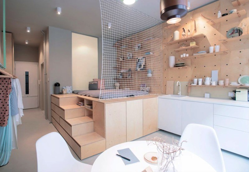 Danh s&aacute;ch 13 căn hộ si&ecirc;u nhỏ g&acirc;y thương nhớ nhờ thiết kế ăn gian diện t&iacute;ch t&agrave;i t&igrave;nh - Ảnh 13.