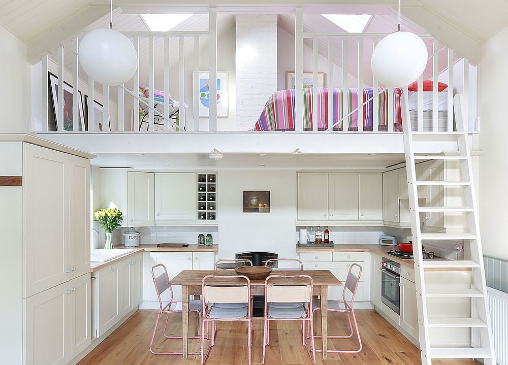 Nhà bếp dưới gác lửng - giải pháp hoàn hảo cho một ngôi nhà cần tiết kiệm không gian tối đa - Ảnh 2.