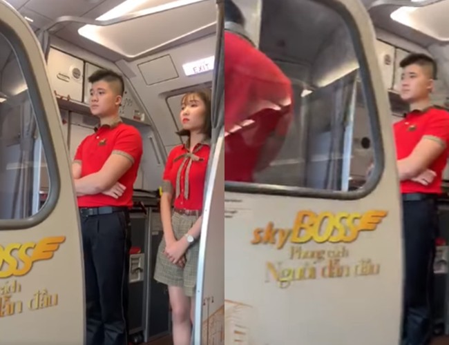 Xôn xao clip chuyến bay Vietjet tiếp tục gặp sự cố ở Nội Bài, tất cả hành khách được yêu cầu xuống máy bay, quay về phòng chờ - Ảnh 1.