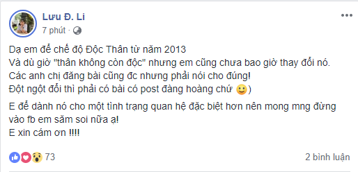 Bị đồn chia tay Huy DX, Lưu Đê Li miệt mài đăng ảnh anh trai mưa, dân mạng hỏi có phải phim giả tình thật? - Ảnh 1.