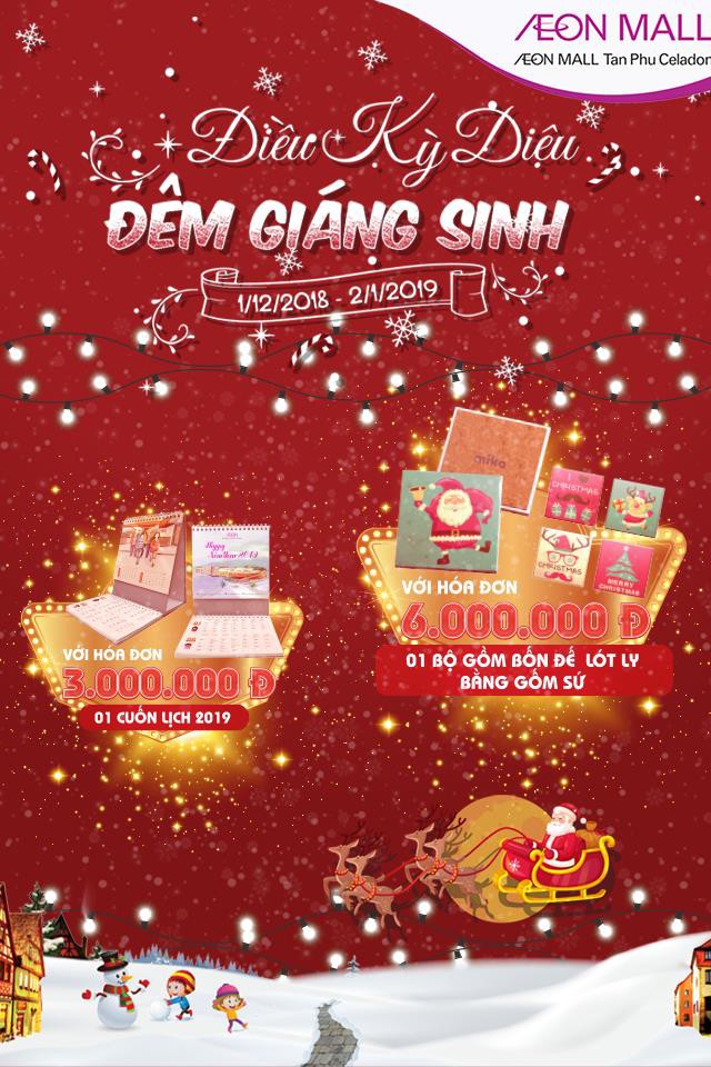 Cuối năm vui chơi, mua sắm cực đã cùng Aeon mall Tân Phú Celadon - Ảnh 8. Cuối năm vui chơi, mua sắm cực đã cùng Aeon mall Tân Phú Celadon - Ảnh 8.