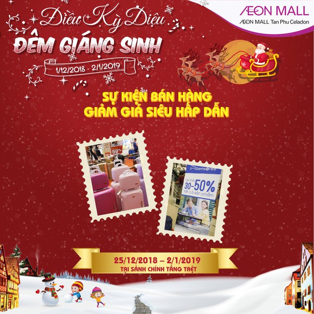 Cuối năm vui chơi, mua sắm cực đã cùng Aeon mall Tân Phú Celadon - Ảnh 9. Cuối năm vui chơi, mua sắm cực đã cùng Aeon mall Tân Phú Celadon - Ảnh 9.