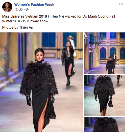 Thần thái catwalk tại show Đỗ Mạnh Cường quá đỉnh, netizen quốc tế khuyên HHen Niê nên thẳng tiến đến Paris Fashion Week - Ảnh 1.