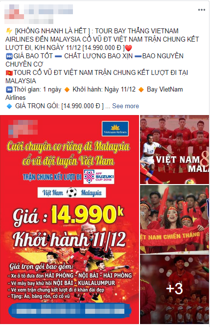 Tăng chuyến bay, bùng nổ nhiều tour đi Malaysia cổ vũ đội tuyển Việt Nam trong trận chung kết với giá lên đến 16 triệu/người - Ảnh 4.