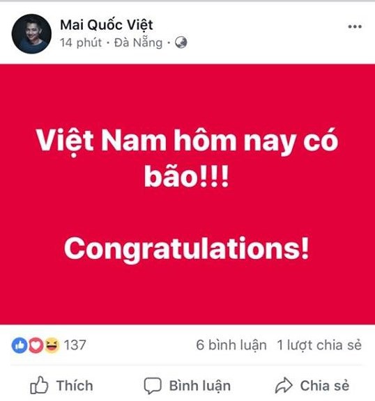 Hoa hậu Mỹ Linh, Á hậu Huyền My, MC Phan Anh và hàng loạt sao Việt phấn khích với chiến thắng lịch sử của U23 Việt Nam  - Ảnh 10.