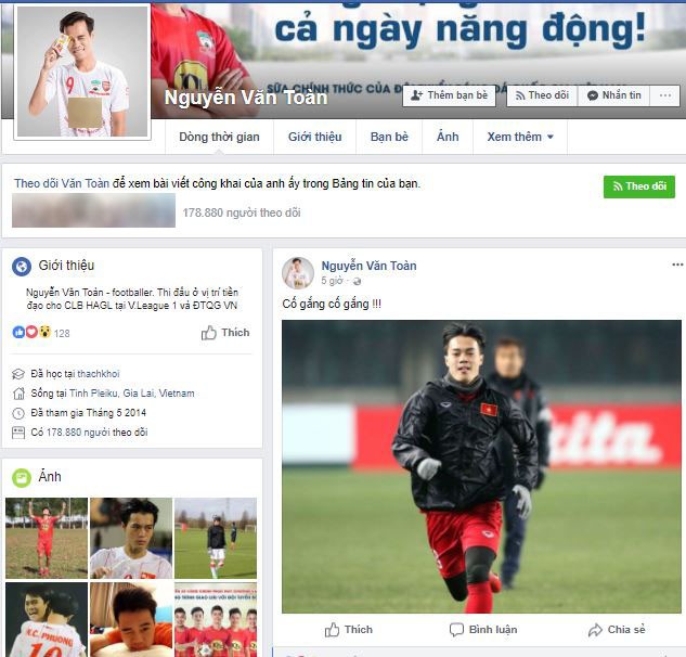Ngay sau chiến thắng, profile của các cầu thủ U23 được chia sẻ liên tục, facebook cá nhân cũng tăng follow ầm ầm - Ảnh 35.