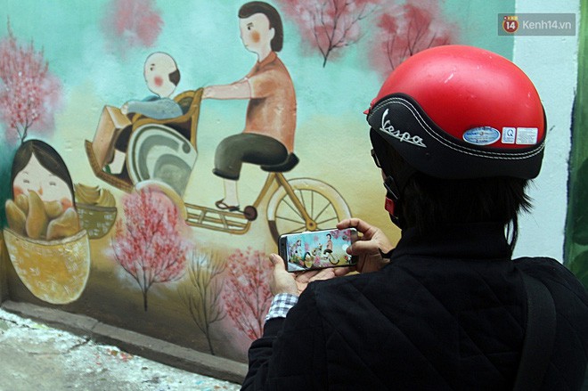 Chùm ảnh: Ngắm nhìn những bức tranh đầu tiên ở làng bích họa trong lòng thành phố Đà Nẵng - Ảnh 13.