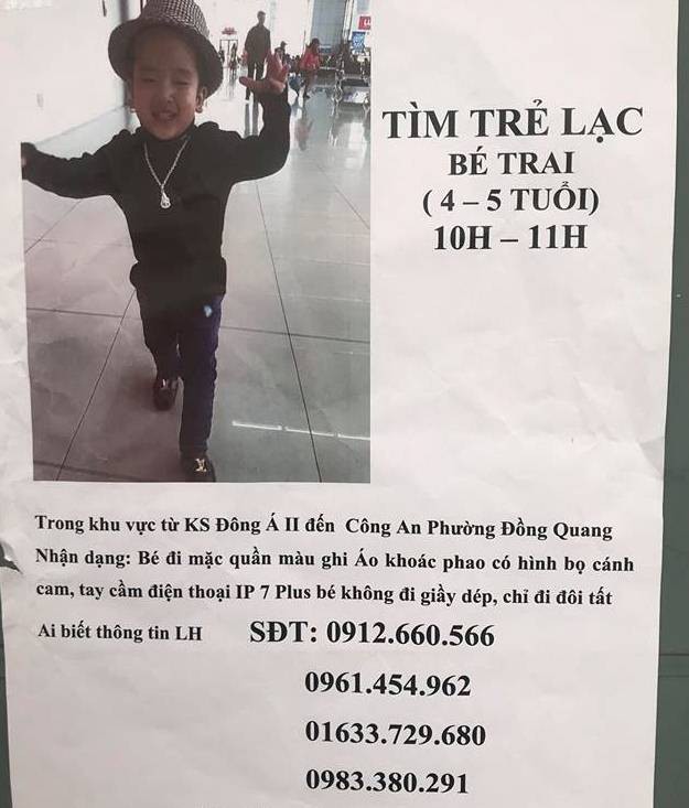 Thái Nguyên: Bé trai 5 tuổi bỗng dưng cầm theo Iphone 7 rời khỏi nhà mất tích - Ảnh 1.
