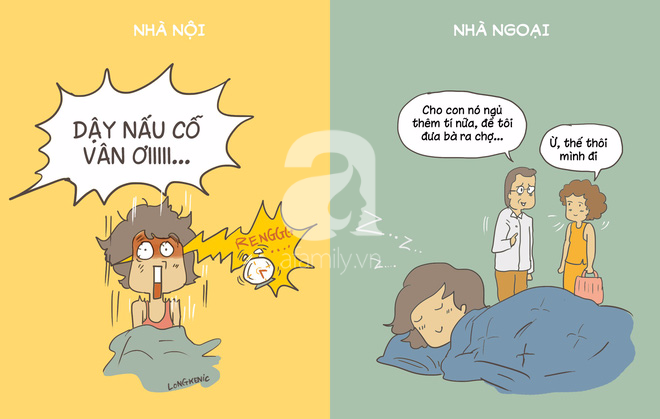Tranh vui: Khác biệt to đùng giữa ăn Tết nhà nội và nhà ngoại, nàng dâu nào cũng phải gật gù khen đúng - Ảnh 2. Tranh vui: Khác biệt to đùng giữa ăn Tết nhà nội và nhà ngoại, nàng dâu nào cũng phải gật gù khen đúng - Ảnh 2.