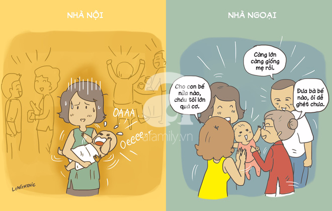 Tranh vui: Khác biệt to đùng giữa ăn Tết nhà nội và nhà ngoại, nàng dâu nào cũng phải gật gù khen đúng - Ảnh 3. Tranh vui: Khác biệt to đùng giữa ăn Tết nhà nội và nhà ngoại, nàng dâu nào cũng phải gật gù khen đúng - Ảnh 3.