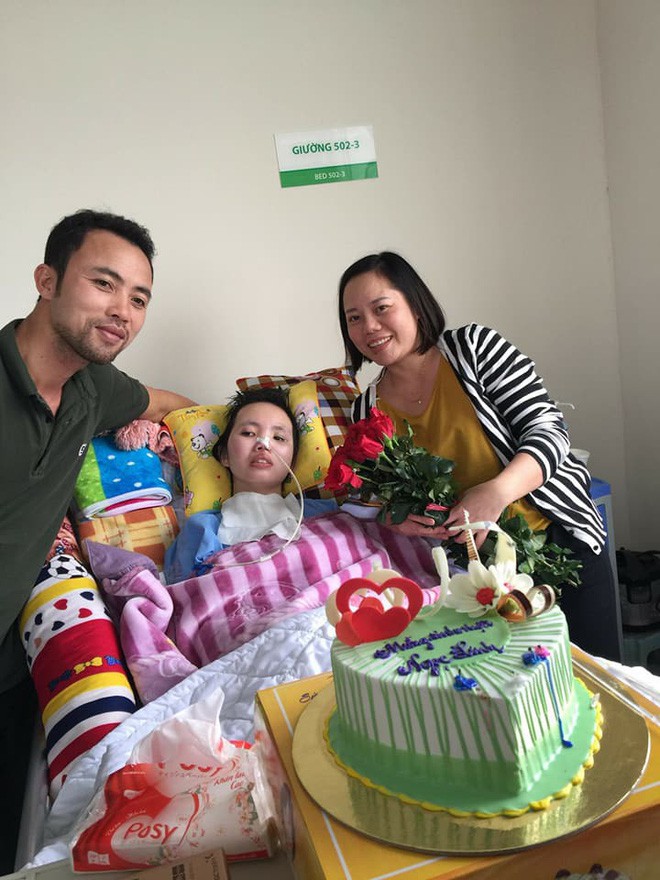 Sinh nhật đặc biệt của cô nữ sinh bị tai nạn giao thông, suốt nửa năm giành giật sự sống trong bệnh viện - Ảnh 2.