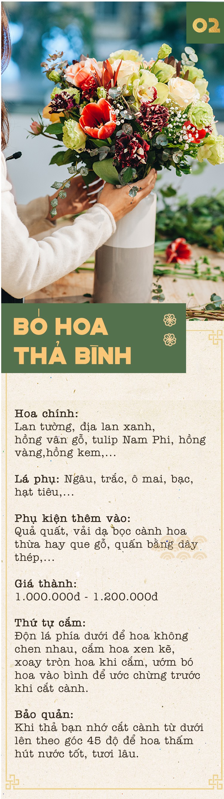 2 cách cắm hoa Tết đẹp lung linh dành cho gia đình trẻ với chi phí chỉ khoảng 1 triệu đồng - Ảnh 7.