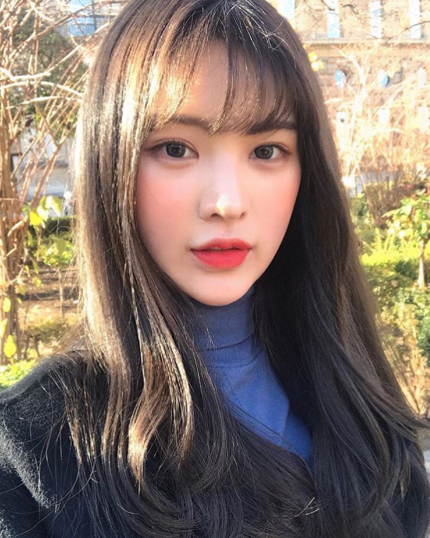 Những kiểu tóc mái Hàn Quốc cho nàng thêm xinh  Tocmoicom