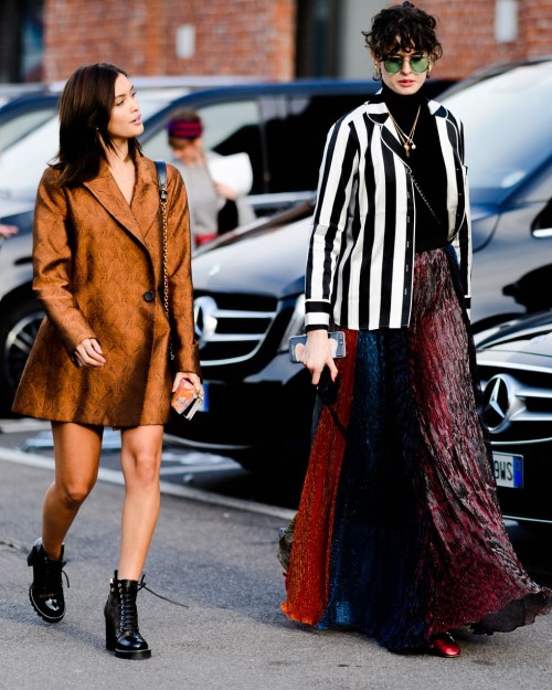 Street style đầy màu sắc của các tín đồ thời trang tại Milan Fashion Week Fall 2018 - Ảnh 12.